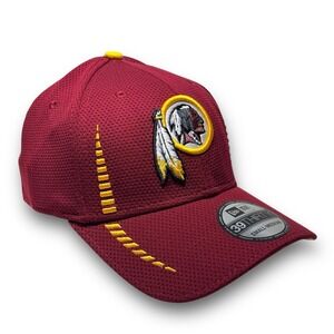 New Era 39Thirty Washington Redskins Hat Flex Fit S/M NFL Onfield Training‎ NWT